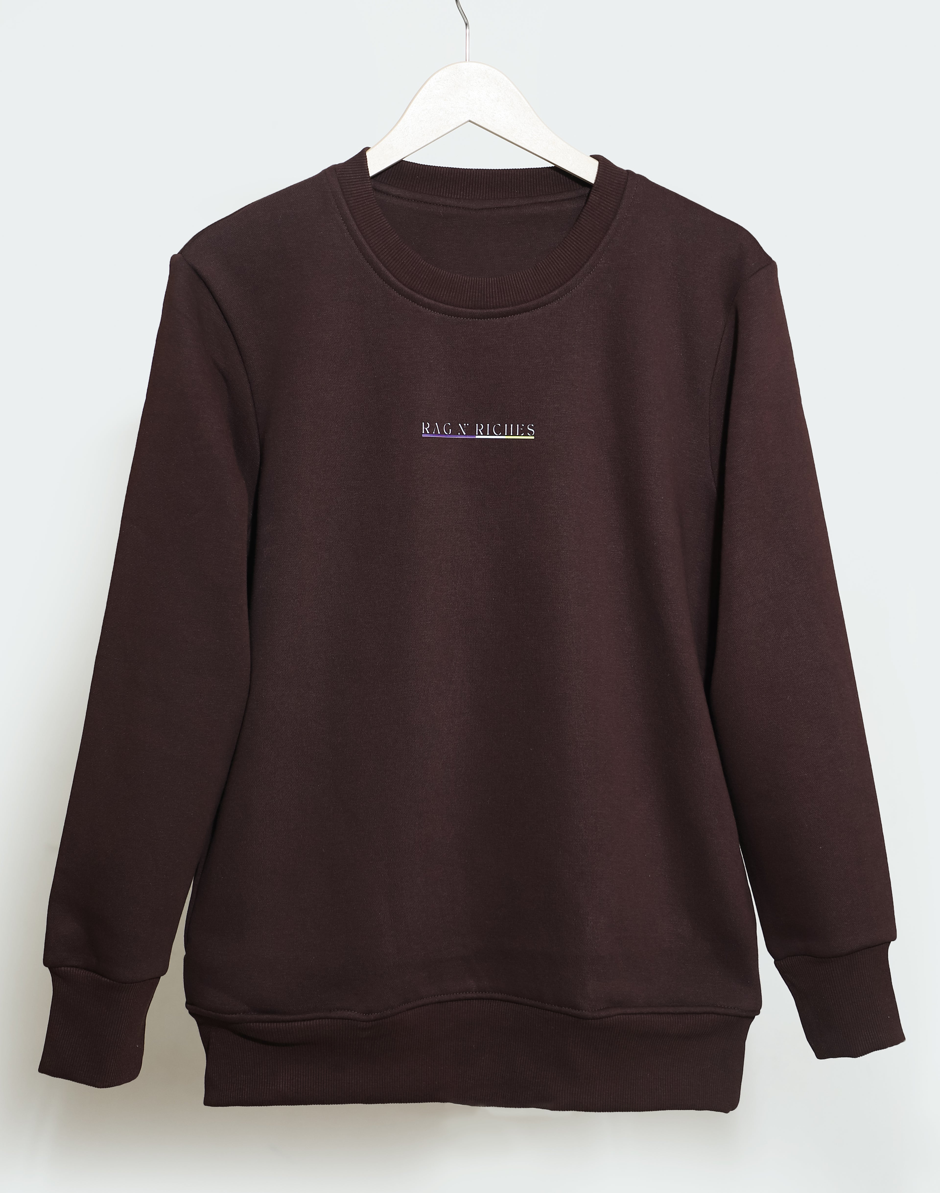 DARK BROWN SWEATSHIRT