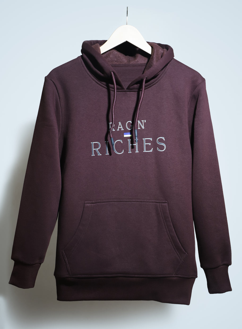 DARK BROWN HOODIE