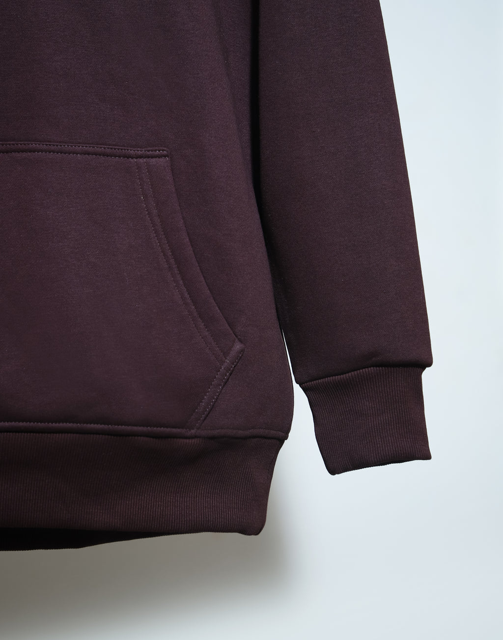 DARK BROWN HOODIE